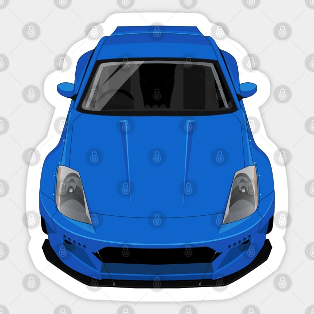 Fairlady 350Z Z33 Body Kit - Blue Sticker by jdmart